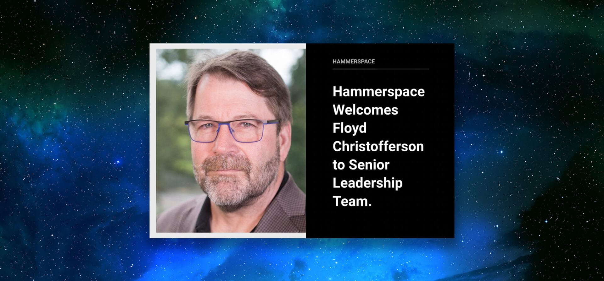 Hammerspace Welcomes Floyd Christofferson to Senior Leadership Team