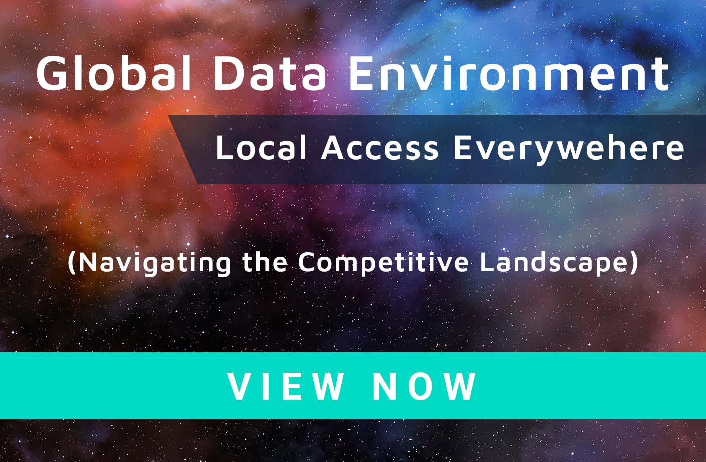 Global Data Environment | Local Access Everywhere