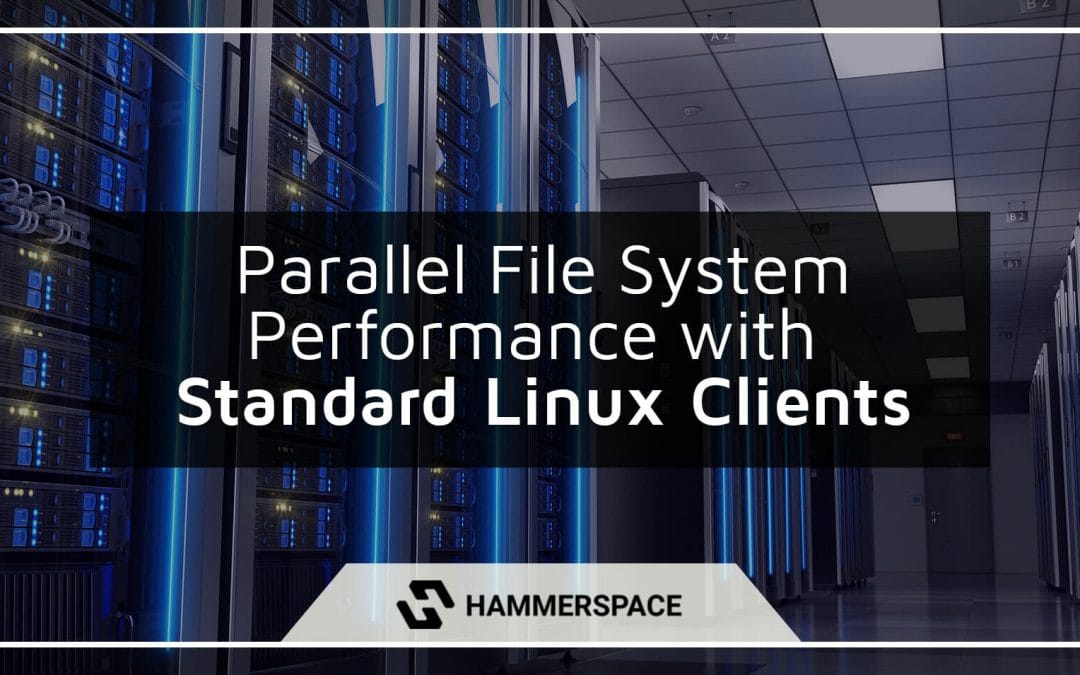 Parallel File System Performance with Standard Linux Clients